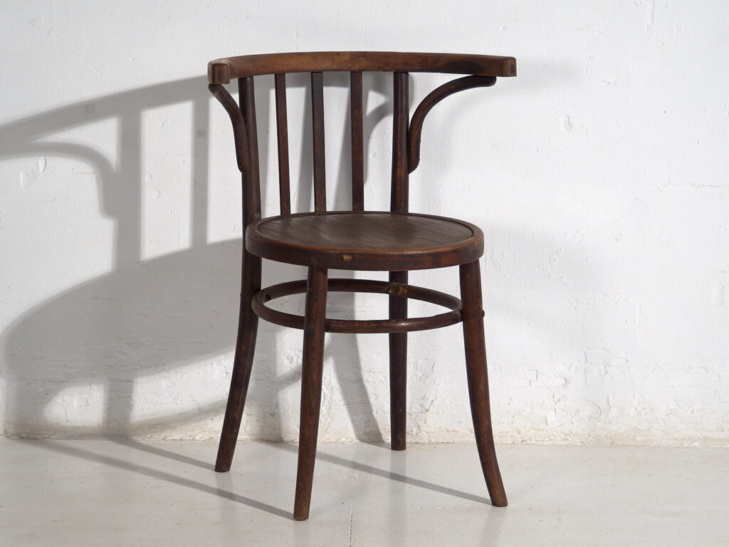 Sillas antiguas Thonet con reposabrazos (c.1920). Conjunto de 4 piezas #3