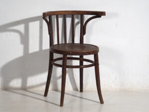Sillas antiguas Thonet con reposabrazos (c.1920). Conjunto de 4 piezas #3