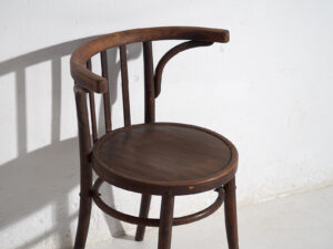 Sillas antiguas Thonet con reposabrazos (c.1920). Conjunto de 4 piezas #3