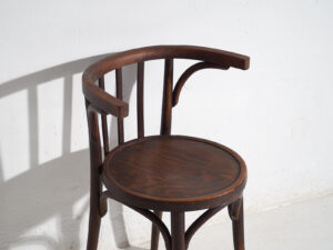 Sillas antiguas Thonet con reposabrazos (c.1920). Conjunto de 4 piezas #3