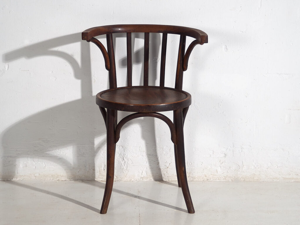 Sillas antiguas Thonet con reposabrazos (c.1920). Conjunto de 4 piezas #3