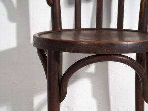 Sillas antiguas Thonet con reposabrazos (c.1920). Conjunto de 4 piezas #3