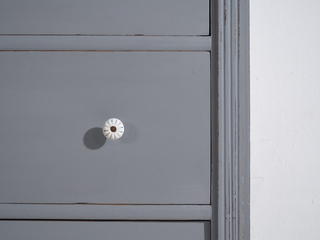 Cómoda gris plata antigua (c.1900) #18