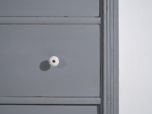 Cómoda gris plata antigua (c.1900) #18