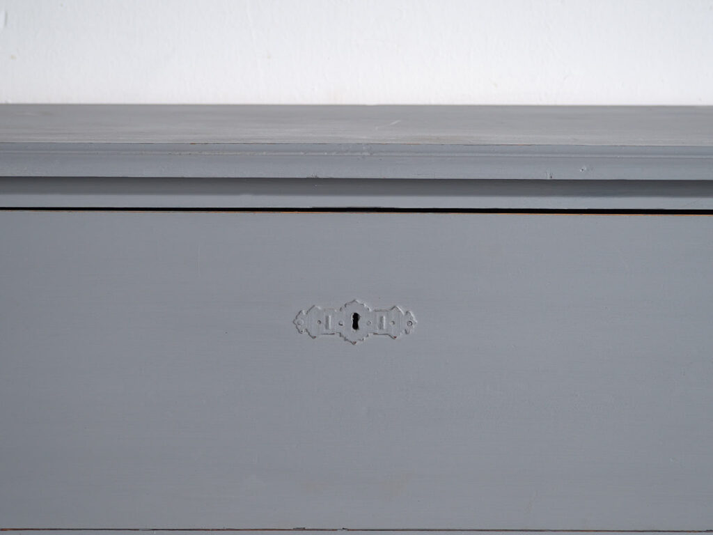 Cómoda gris plata antigua (c.1900) #18