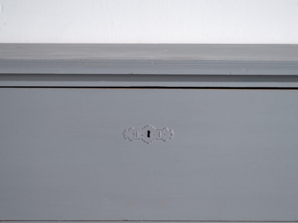 Cómoda gris plata antigua (c.1900) #18