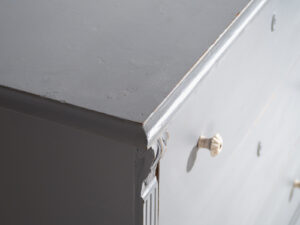 Antigua cómoda de color gris (c.1920) #19