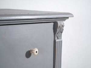 Antigua cómoda de color gris (c.1920) #19