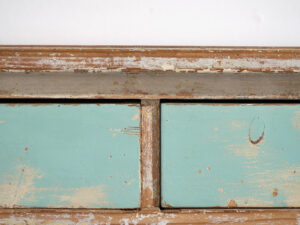 Antique sky blue chest of drawers (c.1920) #20