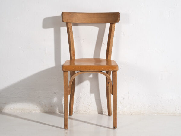 Sillas vintage de madera curvada (c.1940). Conjunto de 4 piezas #1