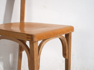 Sillas vintage de madera curvada (c.1940). Conjunto de 4 piezas #1