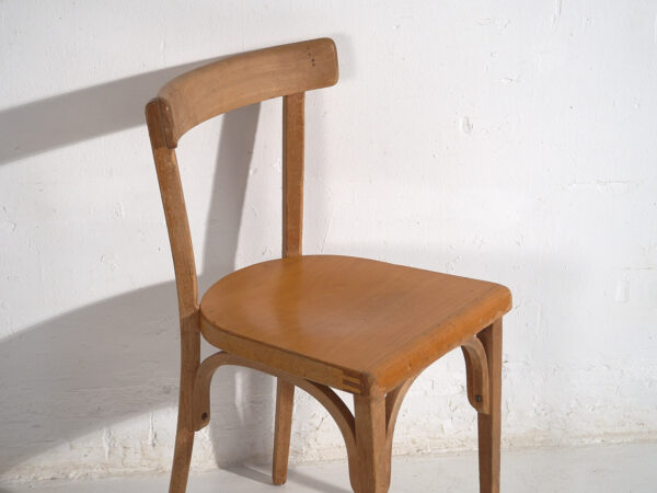 Sillas vintage de madera curvada (c.1940). Conjunto de 4 piezas #1