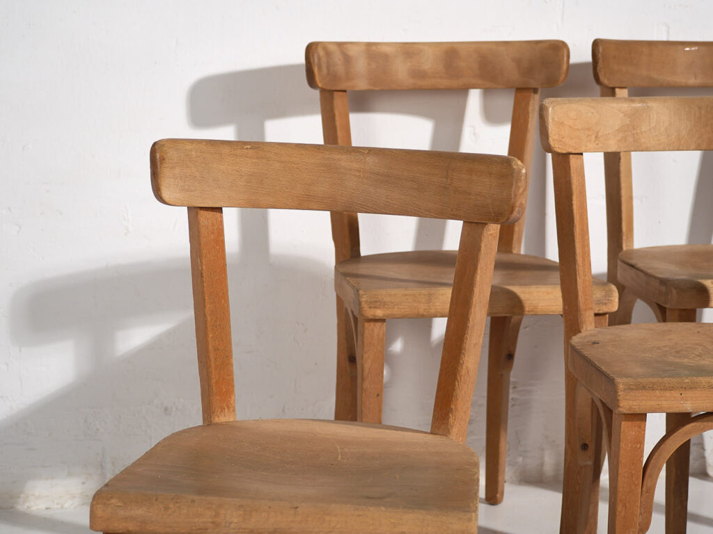 Sillas Thonet de estilo vintage (c.1940). Conjunto de 4 piezas #2