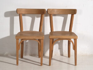 Vintage Viennese style chairs (c.1940). Set of 4 pieces #3