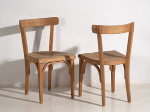 Vintage Viennese style chairs (c.1940). Set of 4 pieces #3