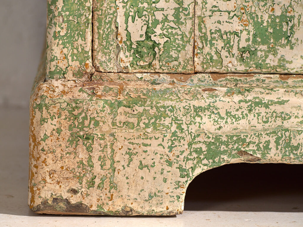 Ancienne commode de chambre avec tons verts (c.1920) #8