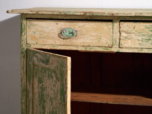 Ancienne commode de chambre avec tons verts (c.1920) #8
