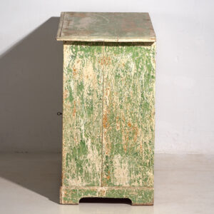 Ancienne commode de chambre avec tons verts (c.1920) #8