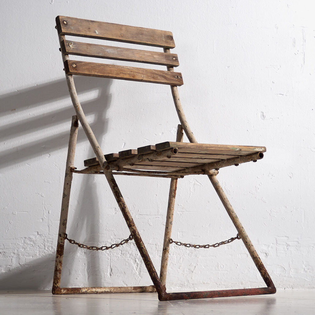 Antiguas sillas para jardín (c.1920). Conjunto de 4 piezas #31