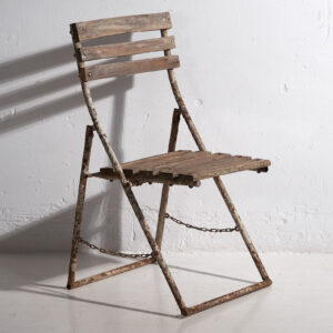 Antiguas sillas para jardín (c.1920). Conjunto de 4 piezas #31