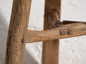 Antiguo taburete primitivo (c.1920) #7