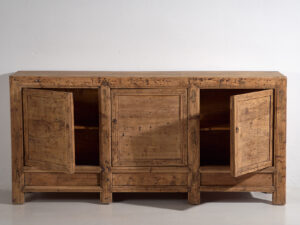 Grand buffet ancien à trois portes (vers 1900) #48