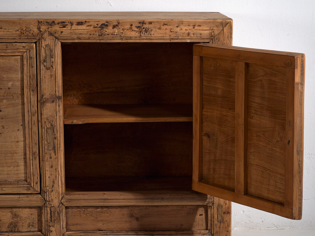 Grand buffet ancien à trois portes (vers 1900) #48