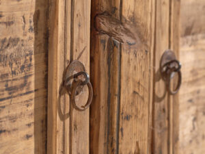 Grand buffet ancien à trois portes (vers 1900) #48