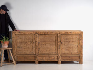 Grand buffet ancien à trois portes (vers 1900) #48