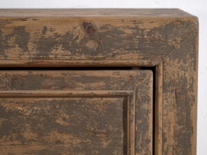 Aparador antiguo con pátina de color gris (c.1900) #78