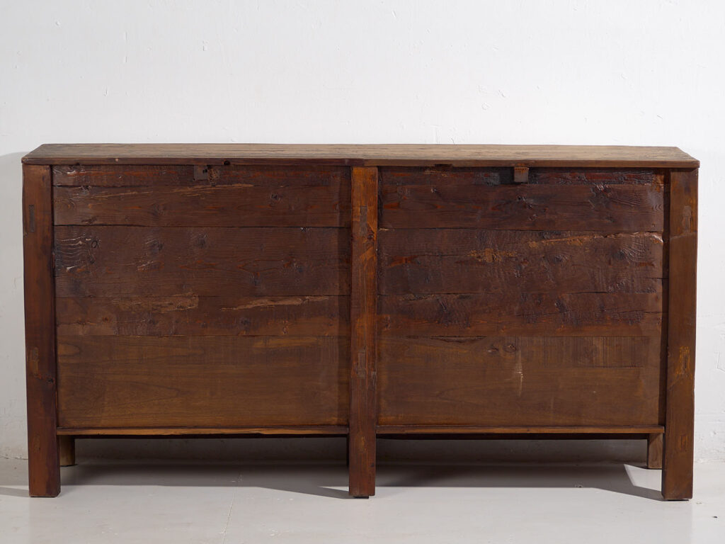 Aparador antiguo con pátina de color gris (c.1900) #78