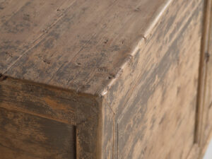 Aparador antiguo con pátina de color gris (c.1900) #78