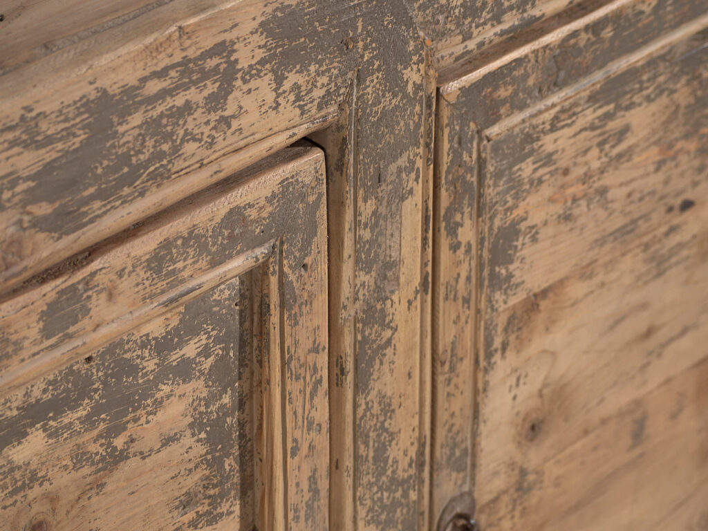 Aparador antiguo con pátina de color gris (c.1900) #78