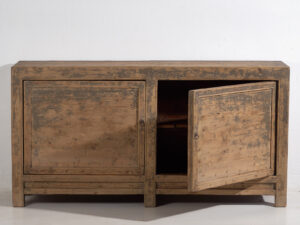 Aparador antiguo con pátina de color gris (c.1900) #78