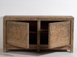 Aparador antiguo con pátina de color gris (c.1900) #78