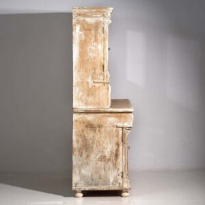 Armario de cocina antiguo en color blanco (c.1920)