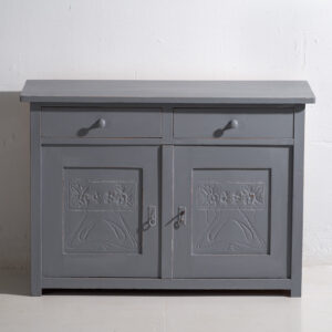 Cómoda antigua de dos puertas (c.1920) #3