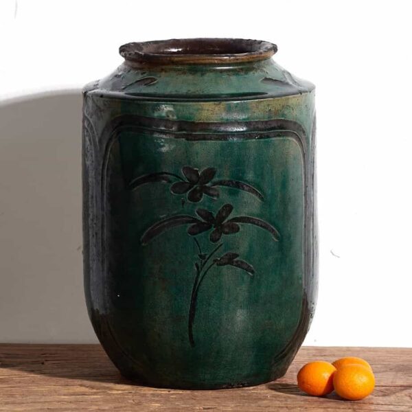 Ancien vase chinois en céramique (c.1820) #4