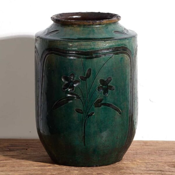 Ancien vase chinois en céramique (c.1820) #4