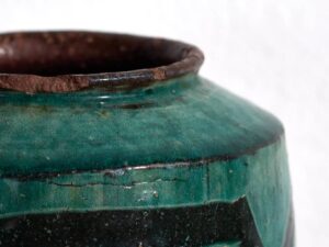 Antique oriental ceramic vase (c.1820) #3