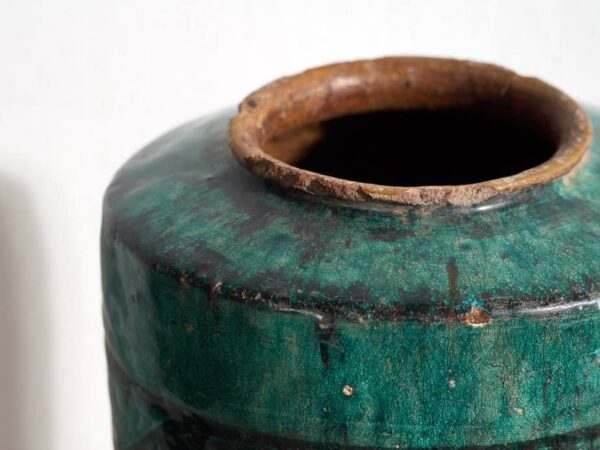 Ancien vase oriental émaillé (c.1820) #8