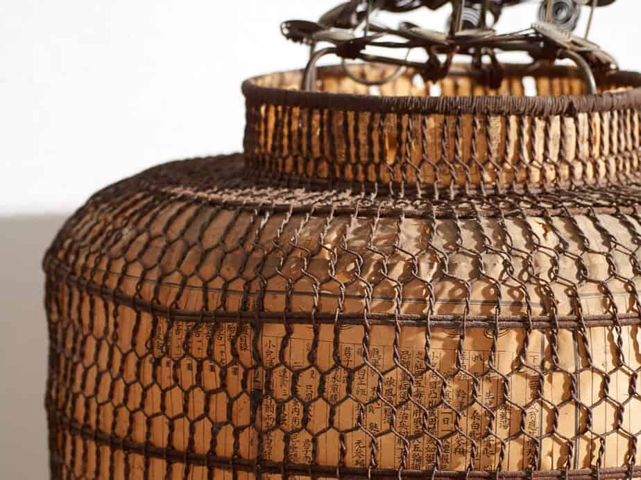 Lámpara china antigua (c.1900) #1