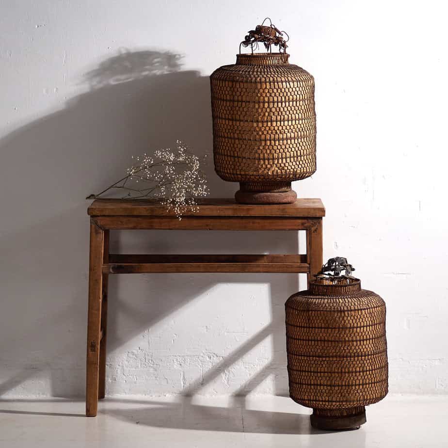 Lámpara china antigua (c.1900) #1