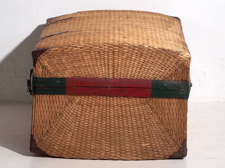 Ancienne valise en bambou (c.1920)