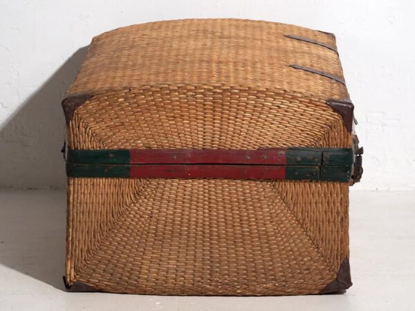Maleta antigua de bambú (c.1900)