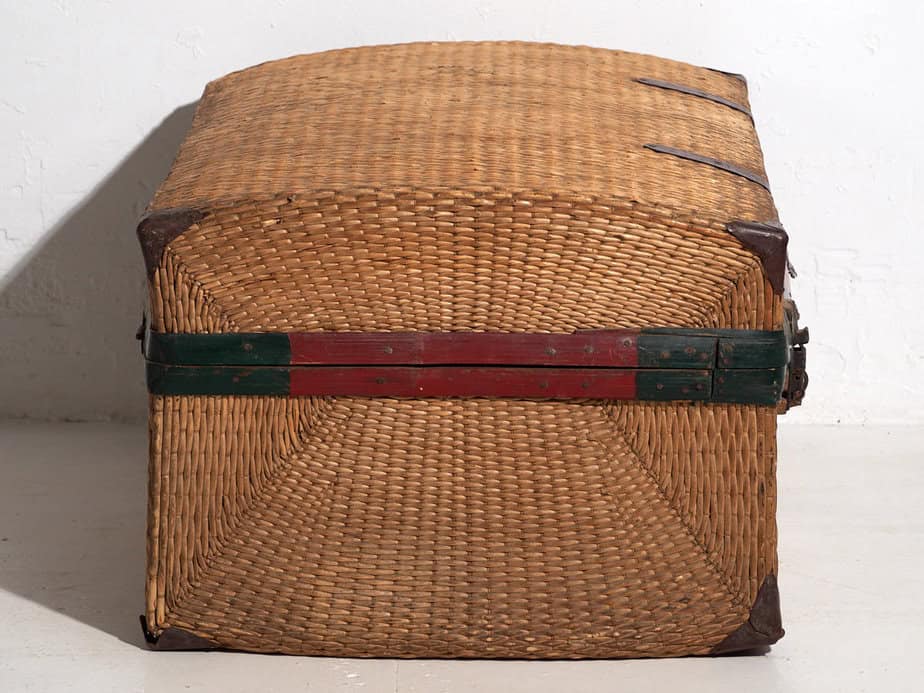 Ancienne valise en bambou (c.1920)