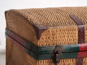 Ancienne valise en bambou (c.1920)