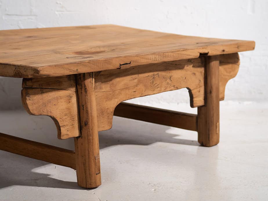 Ancienne table basse asiatique (c.1870) #5