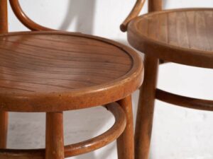 Sillas Thonet antiguas (c.1900). Conjunto de 2 piezas #11