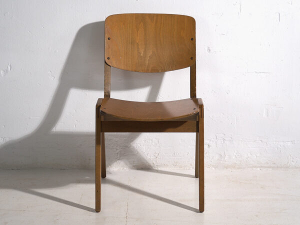 Sillas Thonet vintage para comedor (c.1950). Conjunto de 4 piezas